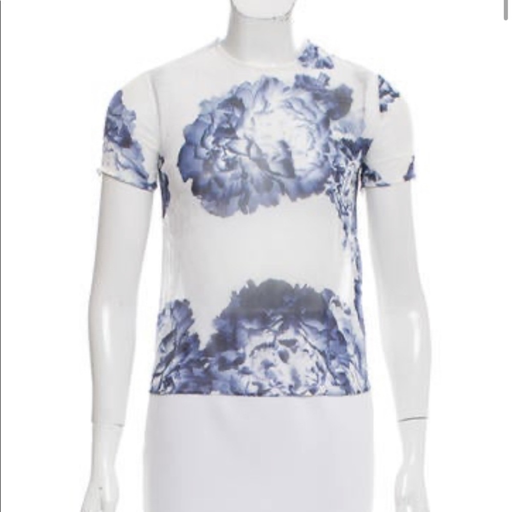 Lover silk sheer top